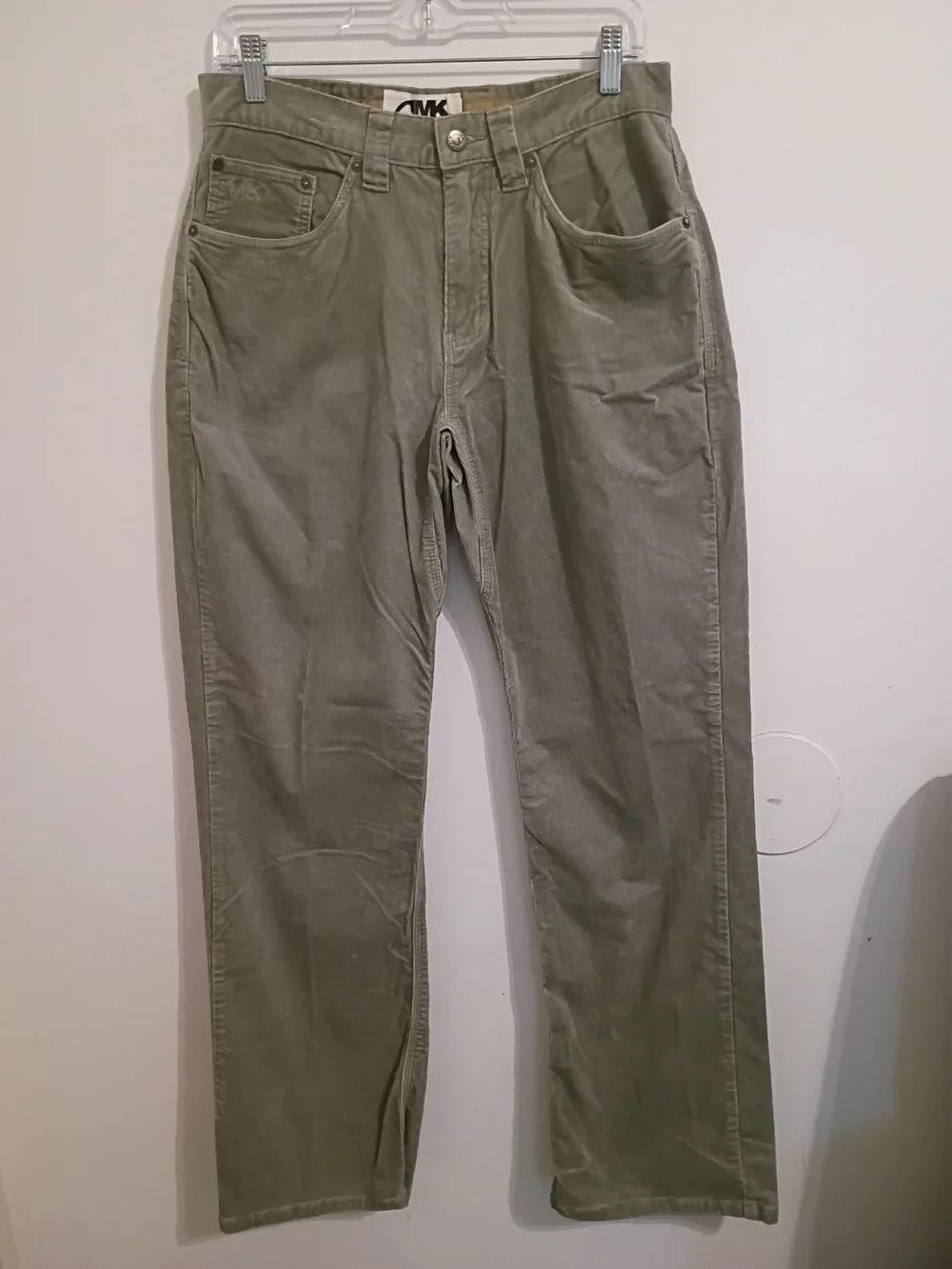 Mountain Khakis Men's Olive Chinos - Corduroy Five-Pocket Sz 32/32